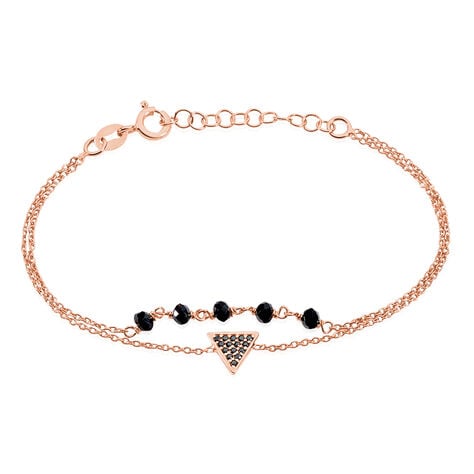 Bracelet Andreana Argent Rose Oxyde De Zirconium - Bracelets chaînes Femme | Marc Orian