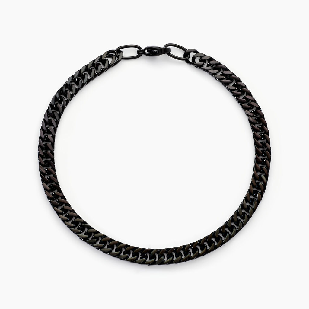 Bracelet Torino Acier Noir - Bracelets cha&icirc;nes Homme | Marc Orian