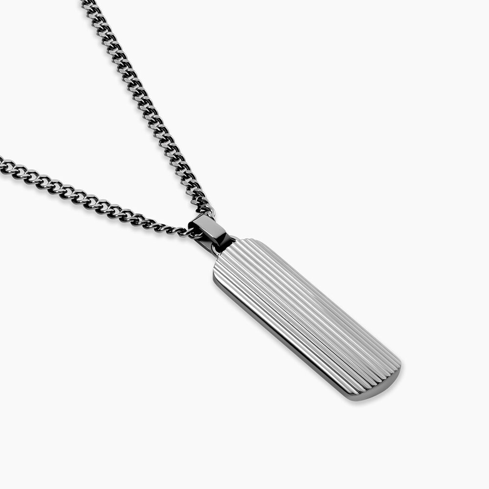 Collier Pantheon Acier Gris - Colliers fantaisie Homme | Marc Orian