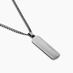 Collier Pantheon Acier Gris - Colliers fantaisie Homme | Marc Orian