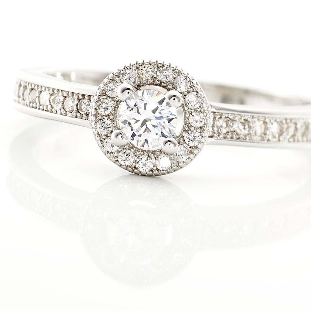 Bague Mélissande Argent Blanc Oxyde De Zirconium - Bague fantaisie Femme | Marc Orian
