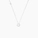Collier Louise Or Blanc Diamant - Colliers avec pierres Femme | Marc Orian