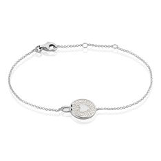 Bracelet Ivany Argent Blanc Oxyde De Zirconium - Bracelets chaînes Femme | Marc Orian