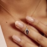 Collier Aurora Or Jaune Saphir Et Diamant - Colliers avec pierres Femme | Marc Orian