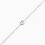 Bracelet Duchesse Argent Blanc Oxyde De Zirconium - Bracelets fantaisie Femme | Marc Orian