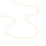 Cha&icirc;ne Igoa Maille For&ccedil;at Diamantee Or Jaune - Chaines Femme | Marc Orian