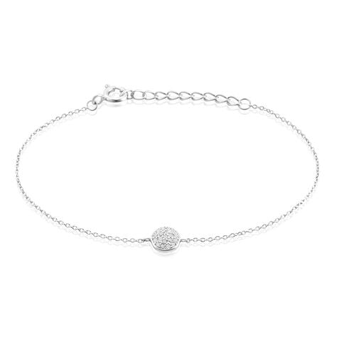 Bracelet Argent Victorin Oxydes De Zirconium - Bracelets Medailles Femme | Marc Orian