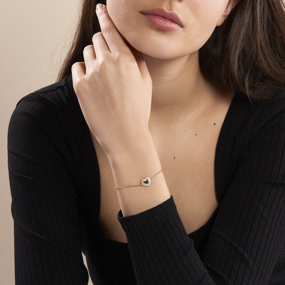 Bracelet Plaqué Or Jaime Oxydes De Zirconium - Bracelets chaînes Femme | Marc Orian