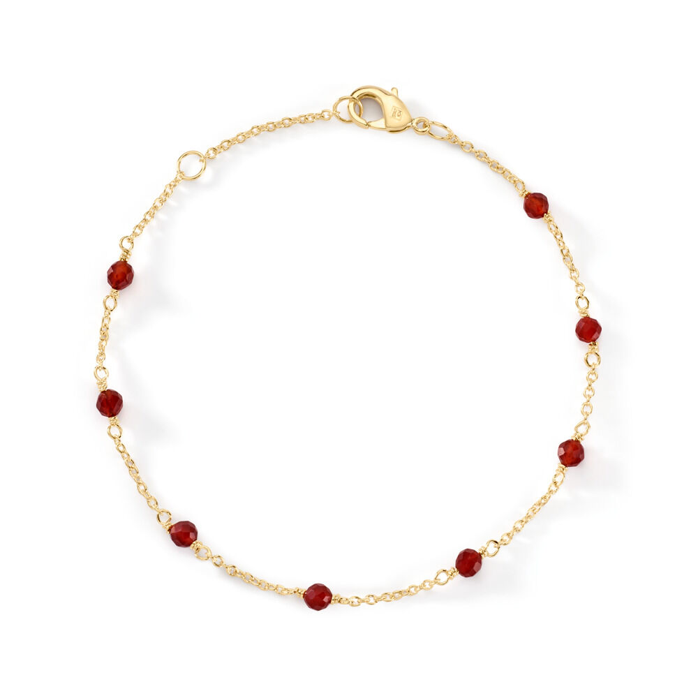 Bracelet Calliope Plaqu&eacute; Or Dor&eacute; Agate - Bracelets fantaisie Femme | Marc Orian