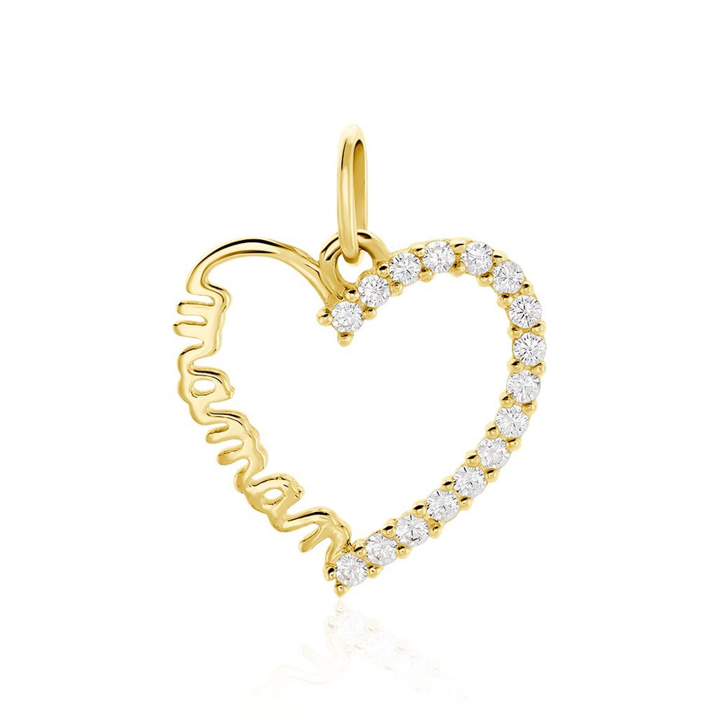 Pendentif Chiela Or Jaune Oxyde De Zirconium - Pendentifs Femme | Marc Orian