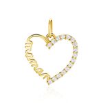 Pendentif Chiela Or Jaune Oxyde De Zirconium - Pendentifs Femme | Marc Orian