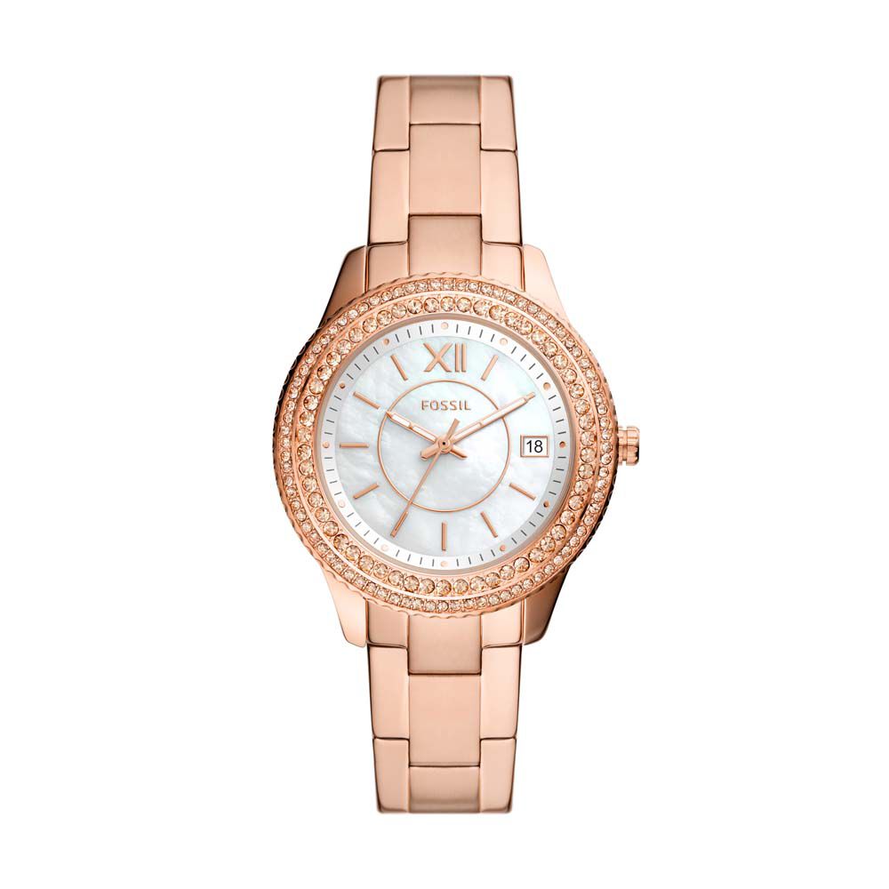 Montre fossil sales blanche femme