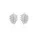 Boucles D'oreilles Pendantes Gabrielle Argent Blanc Oxyde De Zirconium - Pendantes Femme | Marc Orian