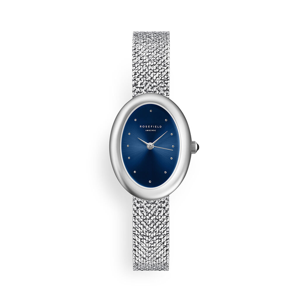 Montre Rosefield Ovale Bleu - Montres &eacute;tanches Femme | Marc Orian