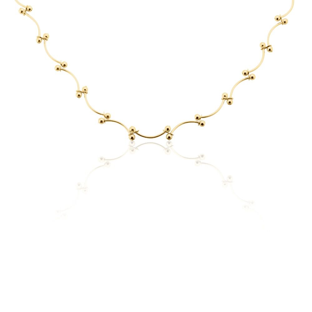 Collier Assma Plaqué Or Jaune - Colliers ete Femme | Marc Orian