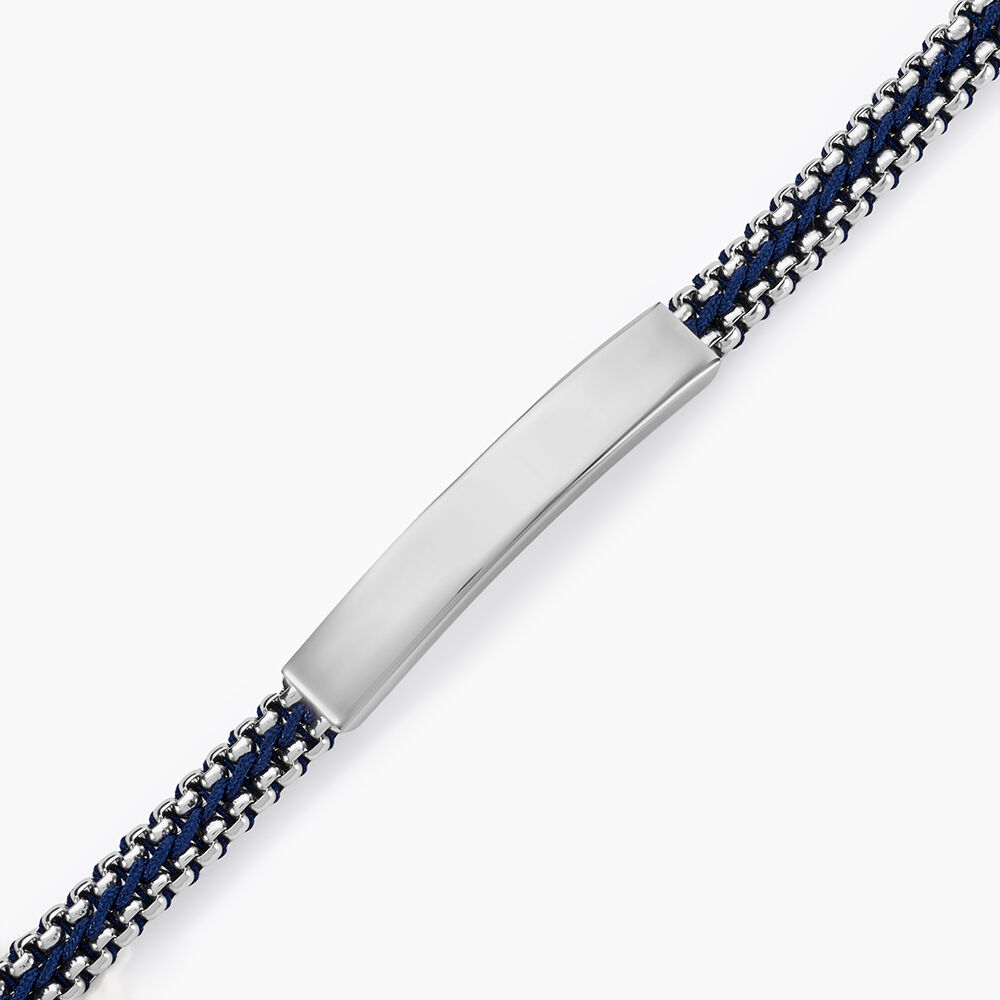 Bracelet Jourdan Joscelin Acier Argenté - Bijoux Homme | Marc Orian