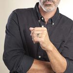 Bague Phebus Him Auxence Acier Blanc - Bijoux personnalis&eacute;s Homme | Marc Orian