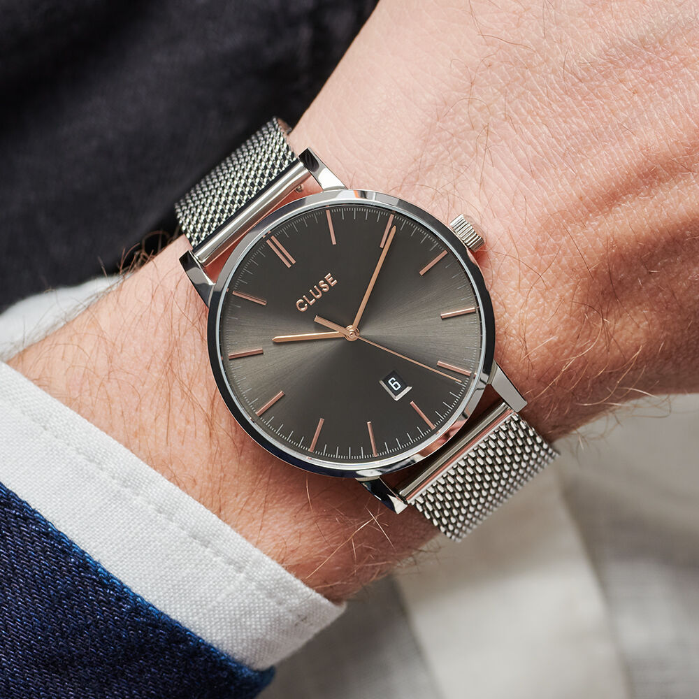 Montre Cluse Aravis Gris - Montres étanches Homme | Marc Orian