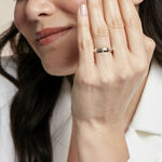 Alliance Fantaisie Ruban Plat Or Bicolore - Alliances duo Unisex | Marc Orian