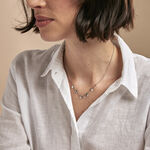 Collier Suzanna Argent Blanc - Colliers fantaisie Femme | Marc Orian