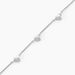 Bracelet Cœur D'amour Argent Blanc - Bracelets fantaisie Femme | Marc Orian