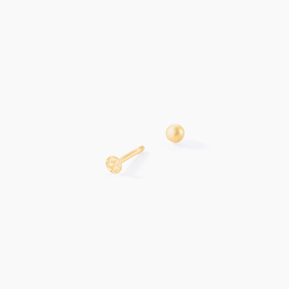 Piercing D'oreilles Or Jaune Joanina Boule - Piercing Conch Femme | Marc Orian