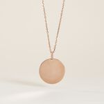 Pendentif Lisa Or Rose - Bijoux personnalis&eacute;s Femme | Marc Orian