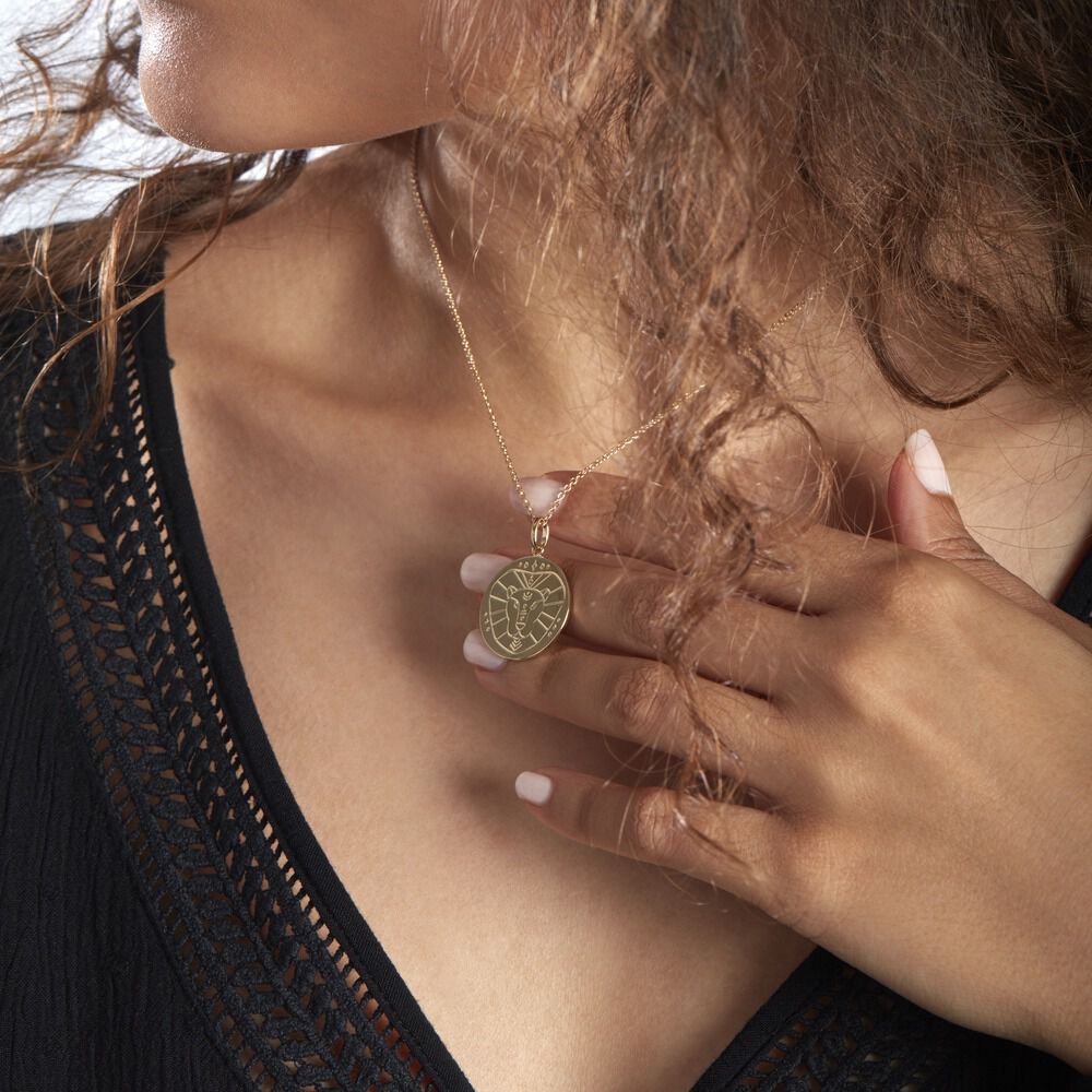 Collier Astro Plaqué Or - Colliers ete Femme | Marc Orian