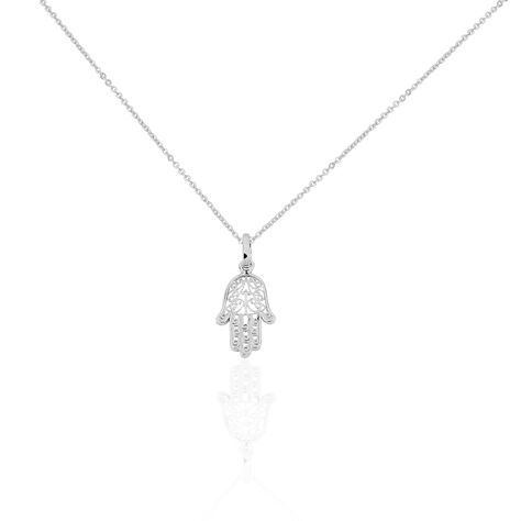 Collier Loiza Argent Blanc - Colliers Femme | Marc Orian