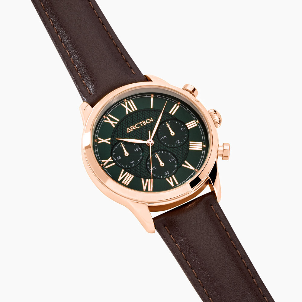 Montre Arctik Citadine Vert - Fête des pères Homme | Marc Orian