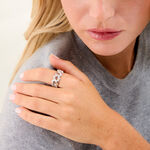 Bague Madame Argent Blanc Oxyde De Zirconium - Bagues avec pierre Femme | Marc Orian