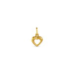Pendentif Eudocie Coeur Bombe Or Jaune - Pendentifs Famille | Marc Orian