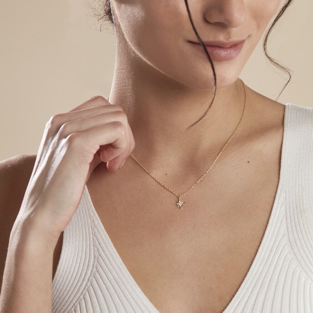 Collier Kazima Plaqué Or Oxydes De Zirconium - Colliers avec pierres Femme | Marc Orian