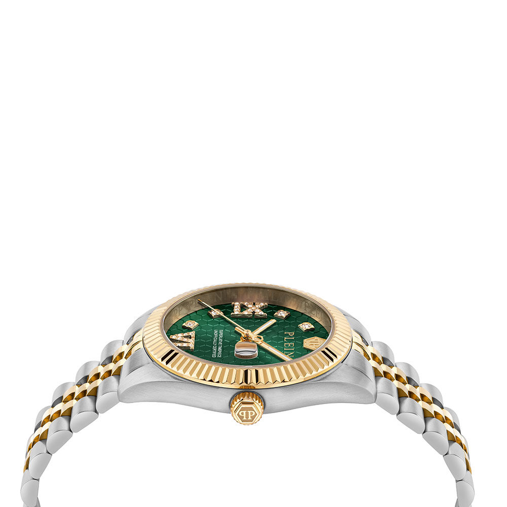 Montre Philipp Plein Date Superlative Vert - Nouveautés Femme | Marc Orian