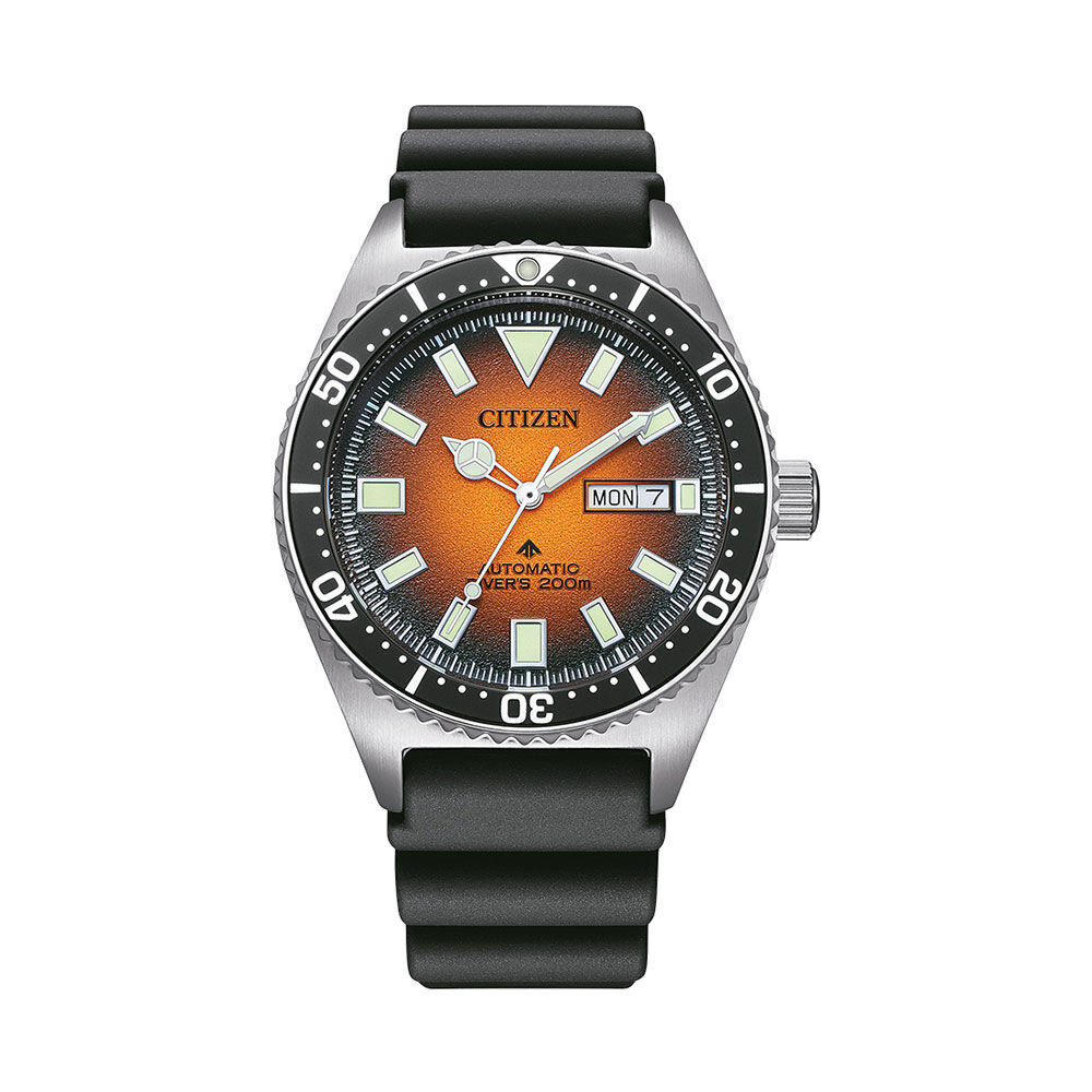 Montre Citizen Promaster Marine Auto Orange - Montres automatiques  | Marc Orian