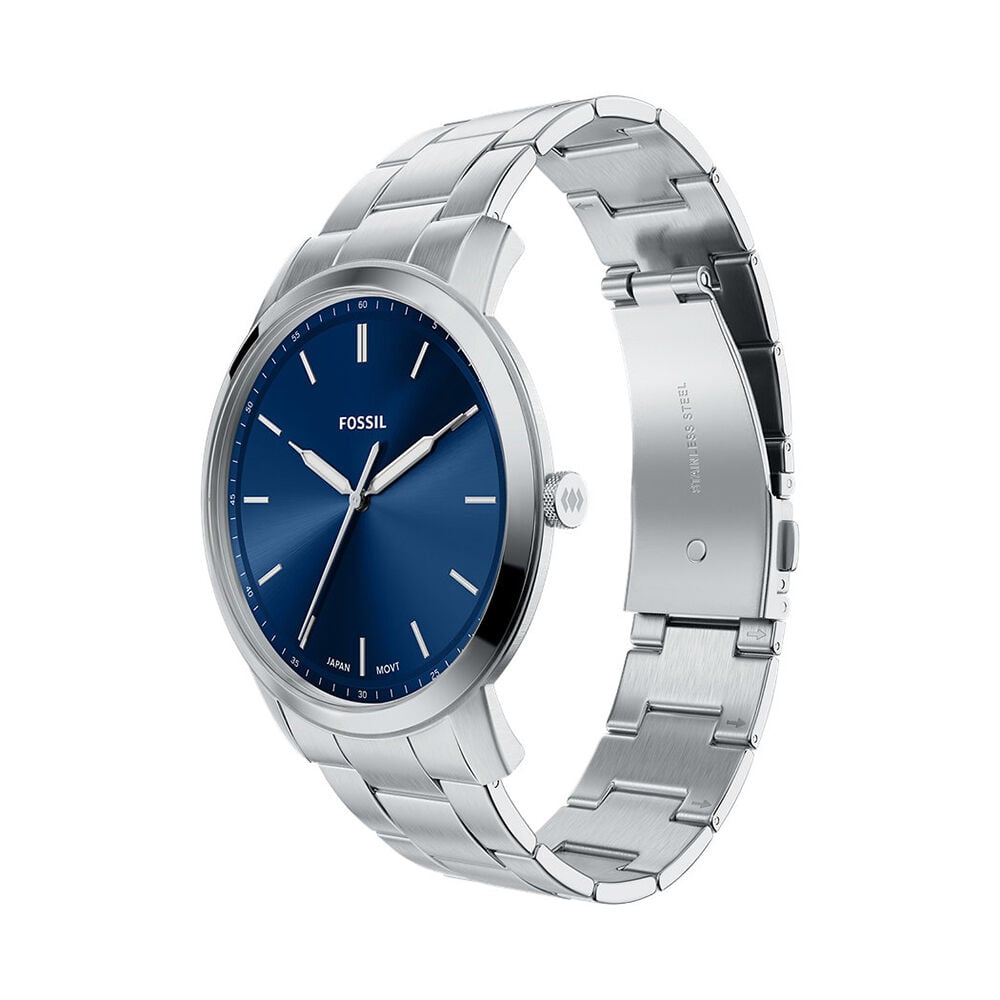 Montre Fossil Minimalist Bleu - Montres &eacute;tanches Homme | Marc Orian