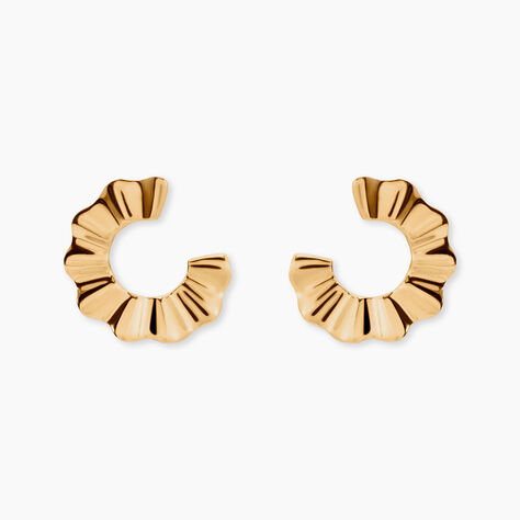 Boucles D'Oreilles Puces Soraia Plaqu&eacute; Or Jaune - Puces Femme | Marc Orian