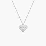 Collier Argent Blanc Francino - Colliers fantaisie Femme | Marc Orian