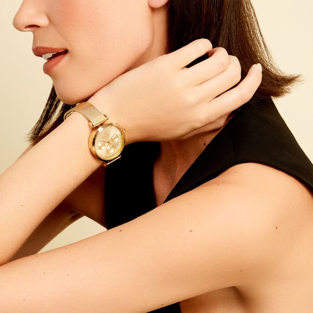 Montre Pierre Lannier Lutecia Doré - Montres classiques Femme | Marc Orian