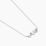 Collier Lovella Argent Blanc Oxyde De Zirconium - Colliers avec pierres Femme | Marc Orian