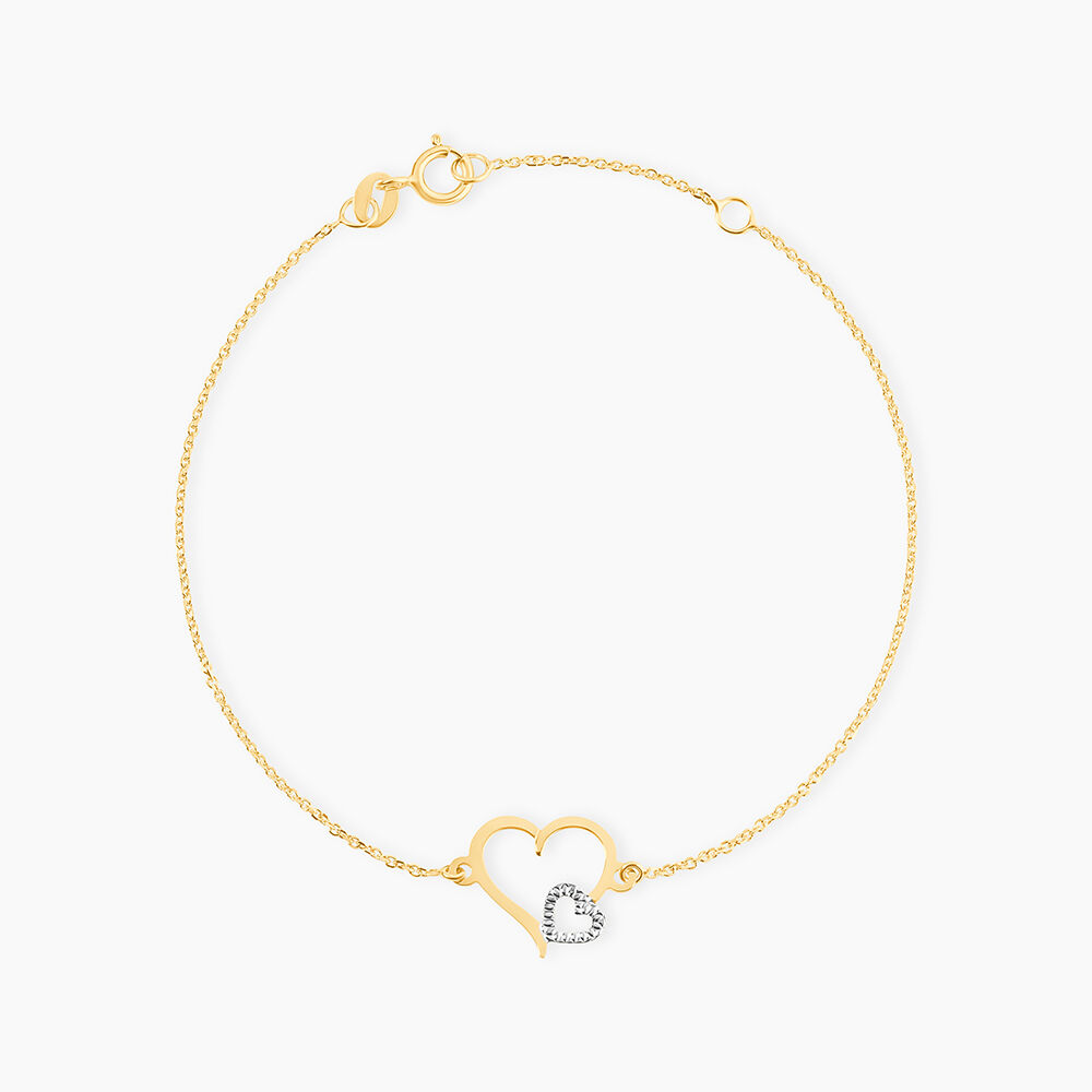 Bracelet Estello Or Bicolore - Bracelets chaînes Femme | Marc Orian