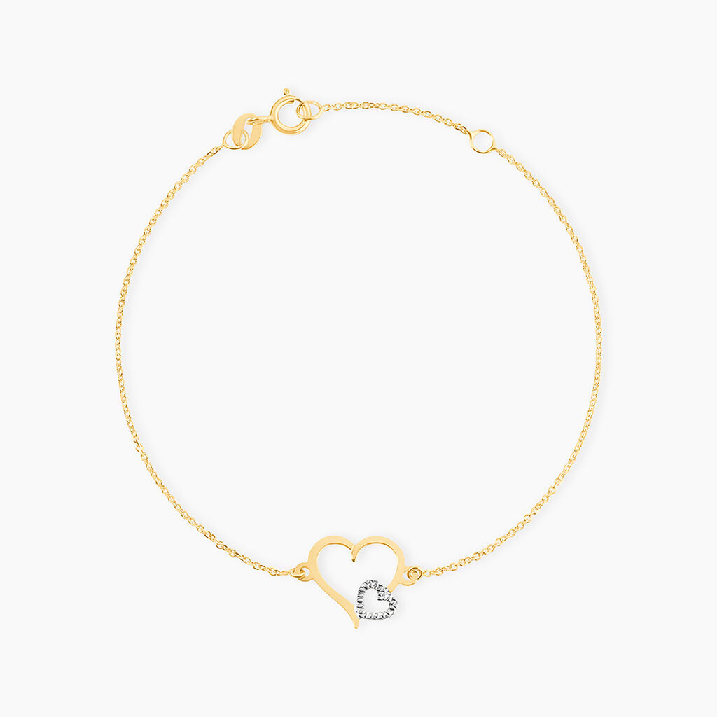 Bracelet Estello Or Bicolore - Bracelets chaînes Femme | Marc Orian