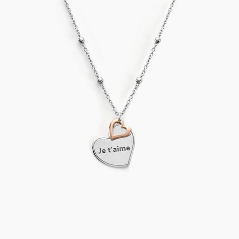 Collier Argent Bicolore Nura - Colliers fantaisie Femme | Marc Orian