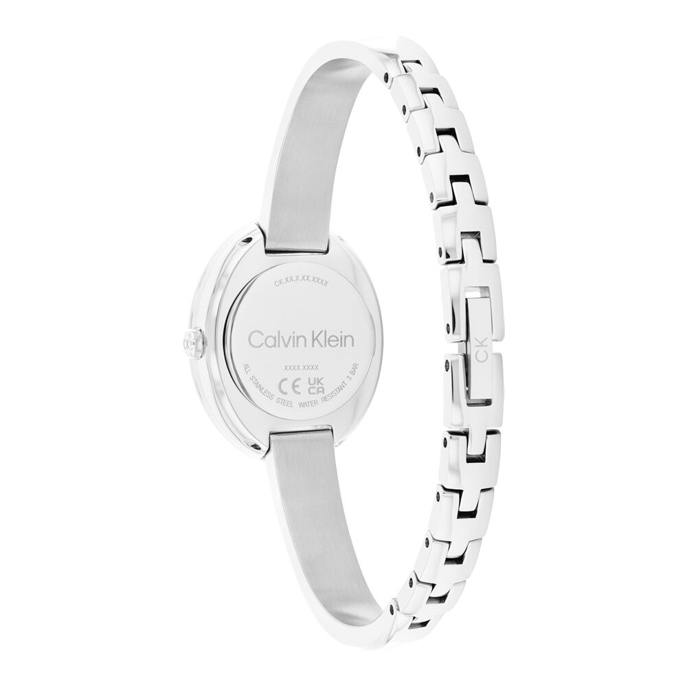 Montre Calvin Klein Twisted Bezel Blanc - Montres étanches Femme | Marc Orian