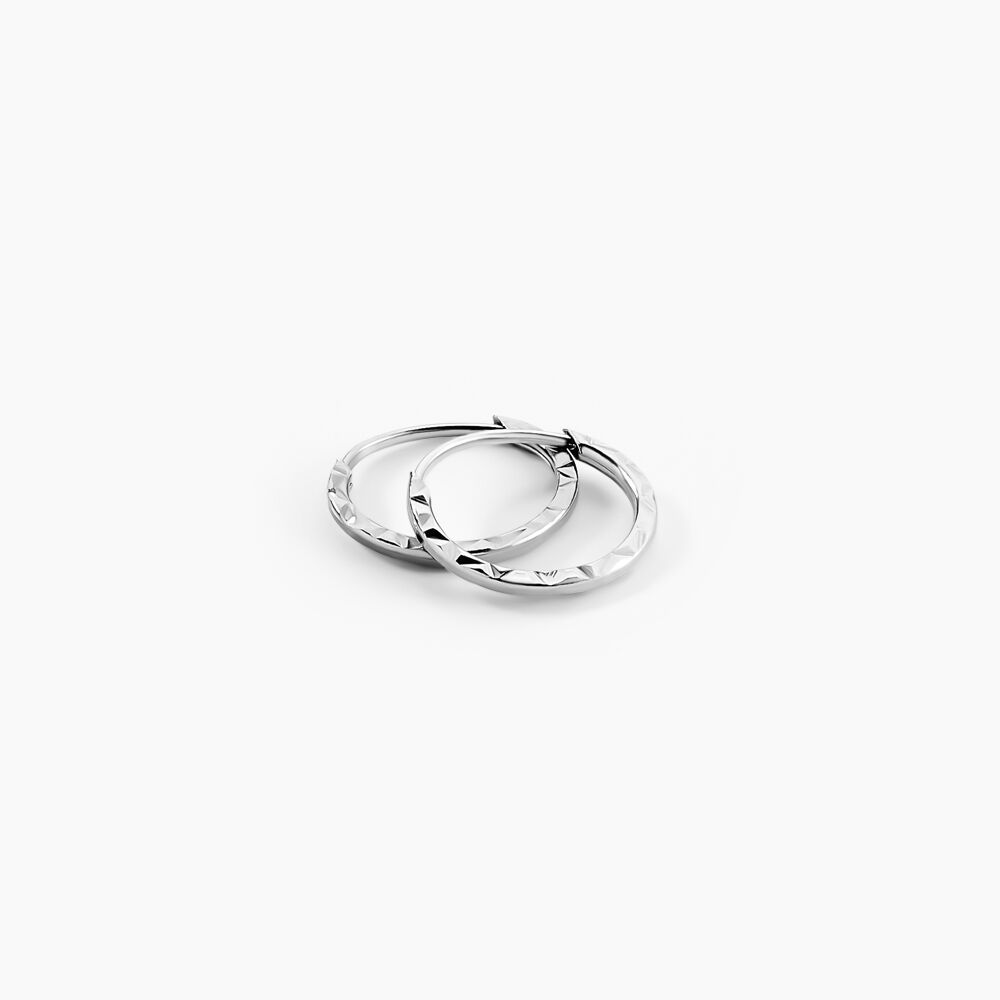 Créoles Valerina Or Blanc - Créoles Femme | Marc Orian
