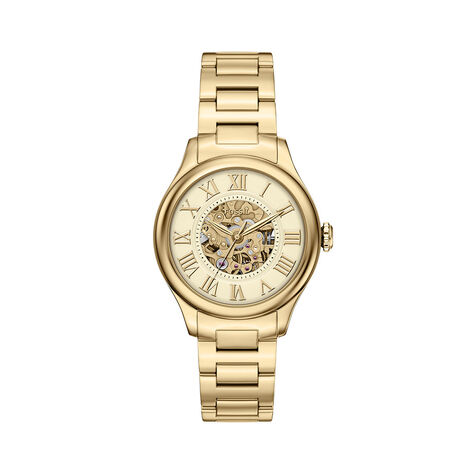 Montre Fossil Gilmore Automatic Dor&eacute; - Montres automatiques Femme | Marc Orian