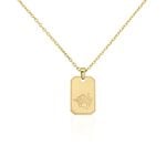 Collier Plaqu&eacute; Or Quintien - Colliers ete Homme | Marc Orian