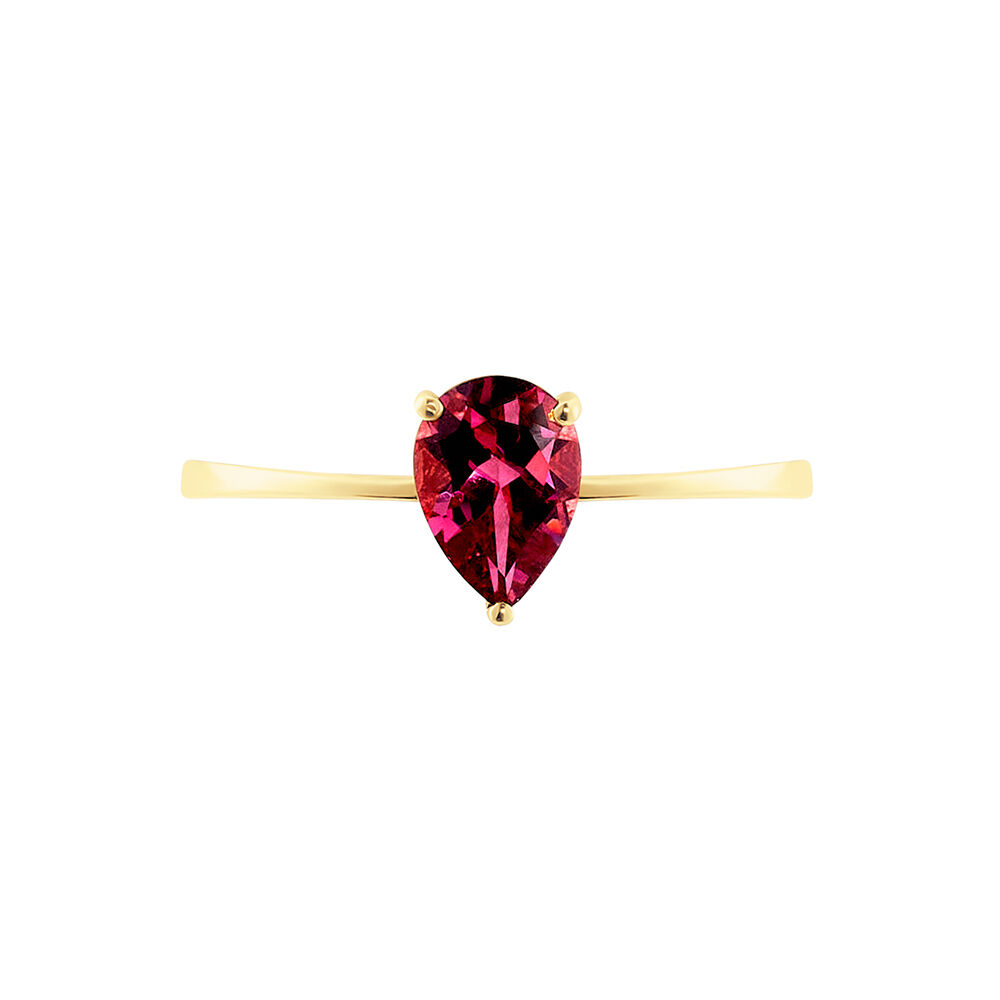 Bague Rhodolite Fever Or Jaune Rhodolite - Bagues avec pierre Femme | Marc Orian