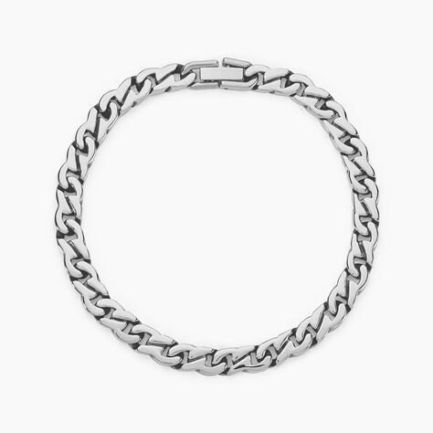 Bracelet Jourdan Rex Acier Argenté - Bijoux Homme | Marc Orian