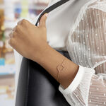 Bracelet Louva Plaqu&eacute; Or Jaune - Bracelets fantaisie Femme | Marc Orian